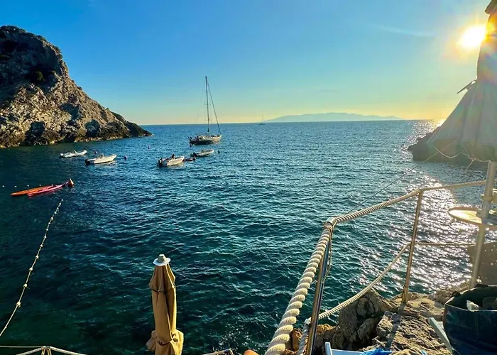 아파트 Cala Piccola Retreat Private & Pool Access 몬테 아르젠타리오