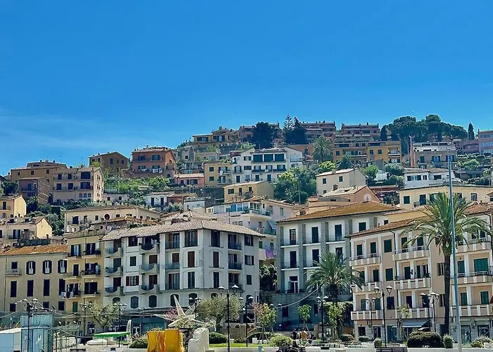 아파트 Cala Piccola Retreat Private & Pool Access 몬테 아르젠타리오